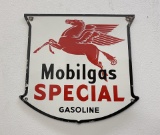 Mobilgas Mobil Pegasus Porcelain Pump Plate Sign