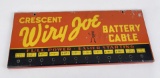 Crescent Wiry Joe Battery Cable Sign Display