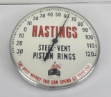 Hastings Glass Bubble Advertising Thermometer