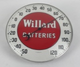 Willard Glass Bubble Advertising Thermometer