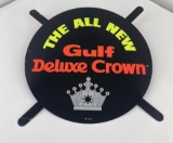 Gulf Deluxe Crown Advertising Sign