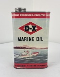 D-x Marine Oil Tin Can