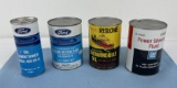 Lot Of Oil Cans Gm Rislone Ford