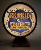 Richfield Gasoline Gas Pump Globe