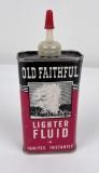 Old Faithful Handy Oiler Lighter Fluid Tin Can