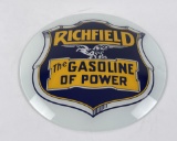 Richfield Gasoline Gas Pump Globe Lens