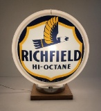 Richfield Hi Octane Gas Pump Globe