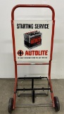 Autolite Battery Starting Service Battery Cart