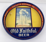 Old Faithful Beer Bozeman Montana Tray