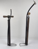 Pair Of Antique Bicycle Car Tire Pumps