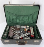 Marx Pacemaker Train Set In Leather Trunk