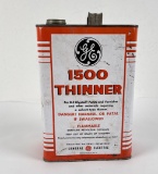 General Electric 1500 Paint Thinner Oil Can