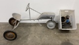 Inland Tractall Pedal Toy Tractor