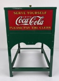 1990s Glasscock Coca Cola Cooler Coke