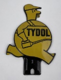 Tydol Man License Plate Topper Yellow