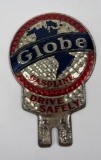 Globe Gasoline License Plate Topper