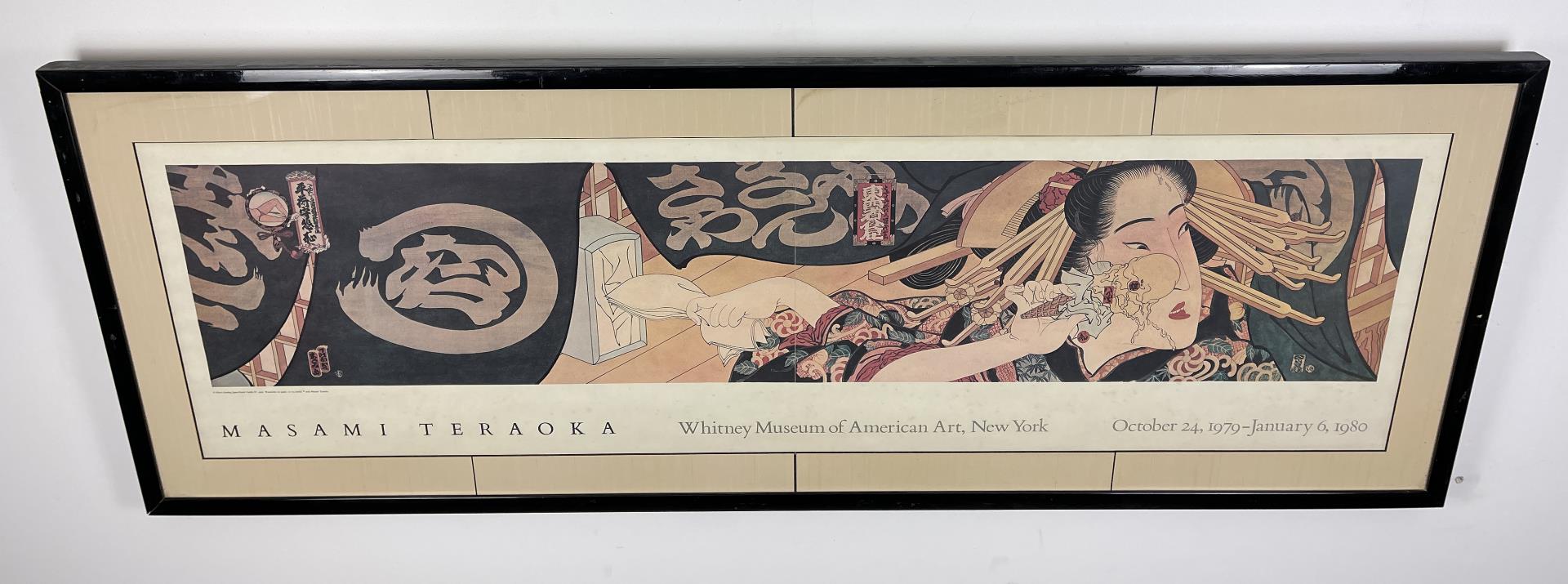 Masami Teraoka Whitney Museum Exhibition Poster | Proxibid