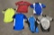 Lot Of Vintage Road Bike Racing Jerseys