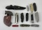 Collection Of Hunting Pocket Knives