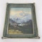 Antique Sydney Laurence Print Piecrust Frame