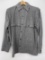 Filson Mackinaw Grey Wool Cruiser Jacket Small