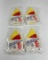 Lot Of 4 Vintage Pepsi Bicycle Racing Hats