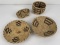 Lot Of 4 Papago Indian Baskets