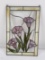 Stained Glass Tulip Window