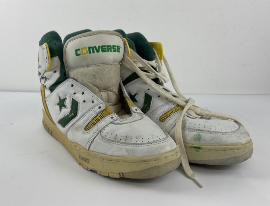 Michael Cage Seattle Supersonics Game Used Shoes
