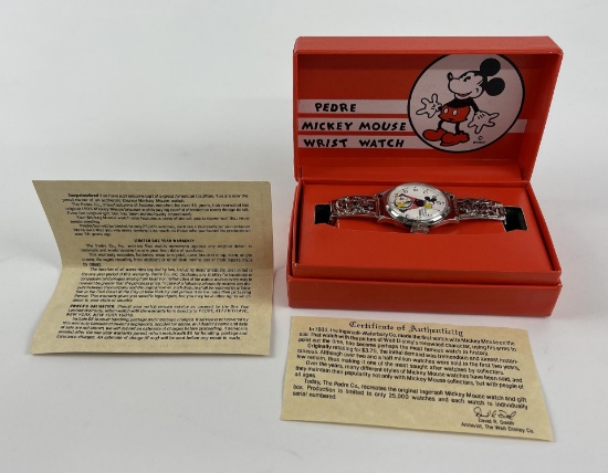 Pedre Mickey Mouse Wristwatch New In Box