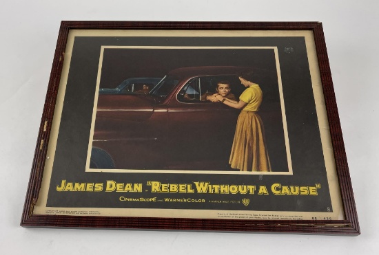 James Dean Rebel Without A Cause Movie Lobbycard