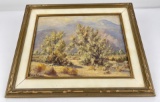 Edith Lavina Sowersby California Desert Painting