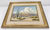 Lynn Winans California Desert Oil Painting