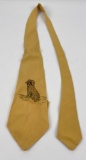 Antique Hand Painted Tie Golden Retriever Montana