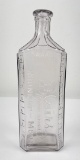 Large Antique Blair's Roundup Montana Drug Bottle