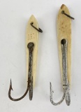 Pair Of Japanese Bone Tuna Fishing Lures