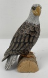 Carved Mexican Folk Art Eagle