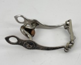 Miniature Sterling Silver Inlay Horse Bit