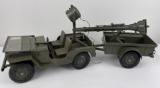 1964 Gi Joe 7000 Jeep 5 Star Searchlight