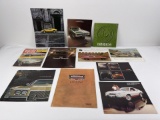 Group Of 1960's-1980's Car Promo Literature