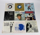 Lot Of 45 Rpm Records Elvis Johnny Cash Donovan