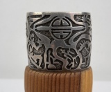 Sterling Silver Hopi Indian Bracelet