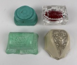 Lot Of Art Deco Celluloid Ring Boxes