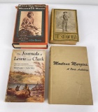 Lot Of 4 Montana Books Cowboys Indians