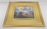 Taylor Lynde Set In Gold Montana Painting