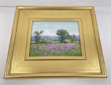 Taylor Lynde Violet Interwoven Montana Painting
