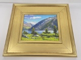 Taylor Lynde Arch Lake Shoreline Montana Painting