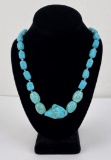 Navajo Turquoise Nugget Necklace