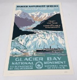 Glacier Bay National Monument Naturalist Poster