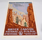 Bryce Canyon National Park Naturalist Poster